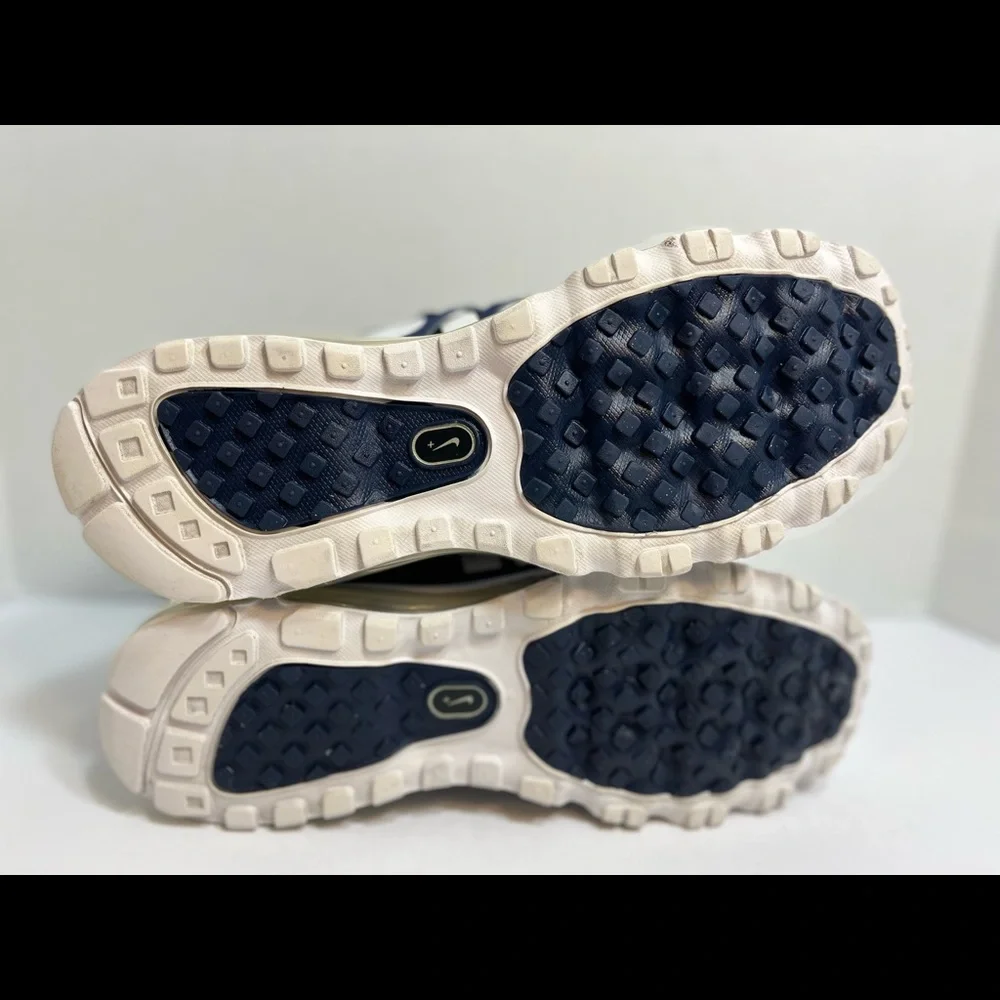 NIKE TR MAX 360 RUNNING SHOES WHITE Blue 599286 401 SZ 12.5 - Picture 12 of 14